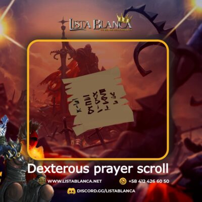 Dexterous prayer scroll